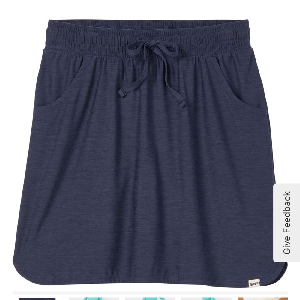 Duluth Armachillo Cooling Knit Skort